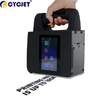 CYCJET Large Printing Handheld Inkjet Printer 300dpi Easy Operation For Carton