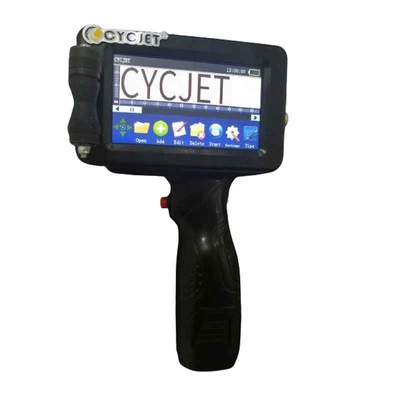 La mano Jet Handheld Inkjet Printer Coding del código de fecha trabaja a máquina altura de la impresión de 25.4m m