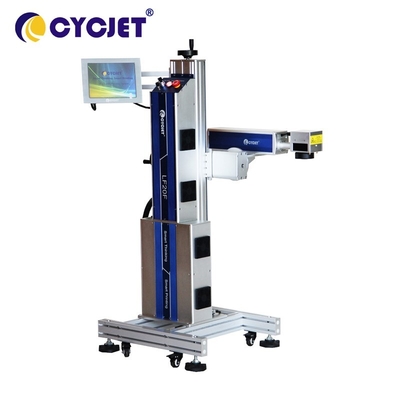 Impresora de alta velocidad For Metal Printing de la fibra del marcador 20w del laser de la mosca