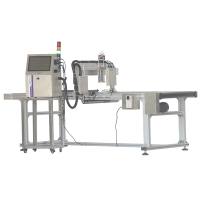 Impresora de chorro de tinta de alta resolución del cartón de CYCJET Double Printhead