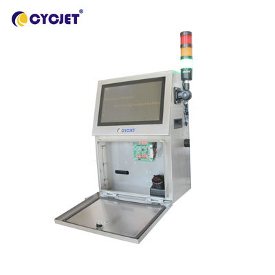 impresora de alta resolución de Cardboard Print Height de la impresora de chorro de tinta de 143.6m m 360DPI