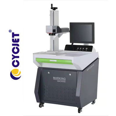 Grabador del laser de la fibra de la máquina portátil industrial 20W LF20 de la codificación y del marcado