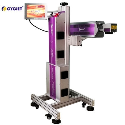 Máquina de alta velocidad LC30F de la marca del laser del vuelo 930nm para la marca del tubo del PVC