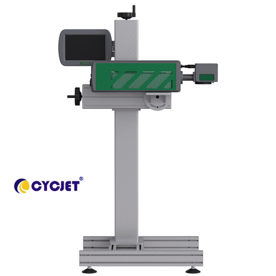 CYCJET LC30F vuelan la máquina de la marca del laser para la impresora del fechado de la botella de cristal