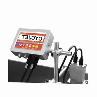 Impresión termal 25.4m m en línea automática de With Conveyor Carton de la impresora de chorro de tinta